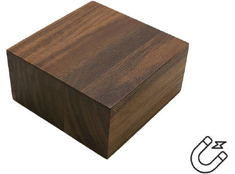 Magnetischer Wandwürfel aus Akazie 'Odda'