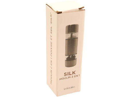 2 in 1 Salz und Pfeffer Mühle 'Silk'