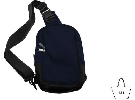 Umhängetasche 'Almeria', Polycotton Mitternachtsblau