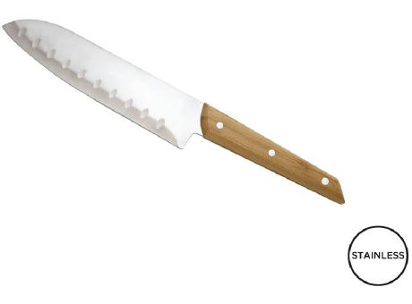 Santoku Messer 'Alta', Bambus