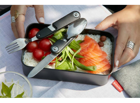 Magnetbesteckset 'Vancouver', mit RPET-Etui