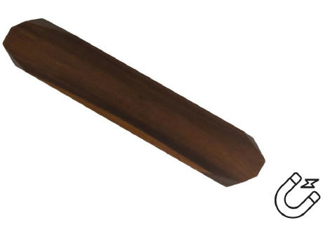 Magnetischer Messerhalter aus Akazie 'Horten' (S)