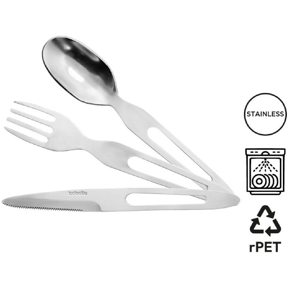 Besteckset 'Victoria', mit RPET-Etui