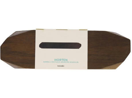 Magnetischer Messerhalter aus Akazie 'Horten' (S)