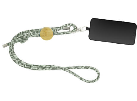 Smartphone-Lanyard 'Madrid', kaki RPET