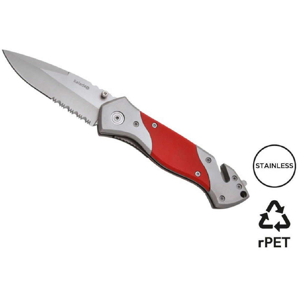 Rettungsmesser 'Rescue', rot