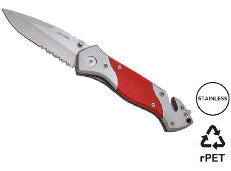 Rettungsmesser 'Rescue', rot