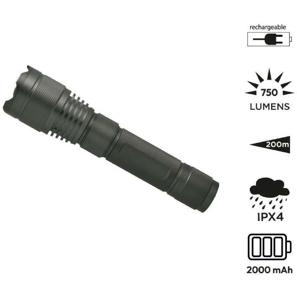 Wiederaufladbare Taschenlampe 'Vision'