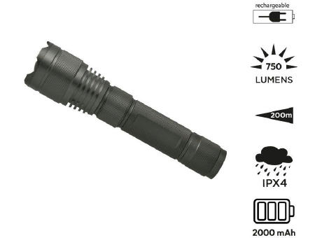 Wiederaufladbare Taschenlampe 'Vision'