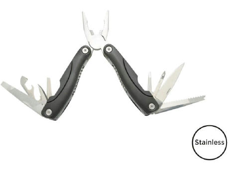 Multitool 'Locker', 12 Funktionen, Aluminium