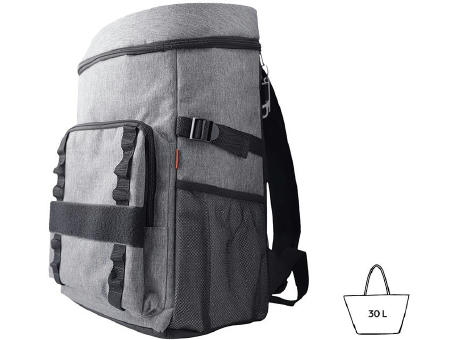 Isothermer Rucksack 'Nago', grau meliert