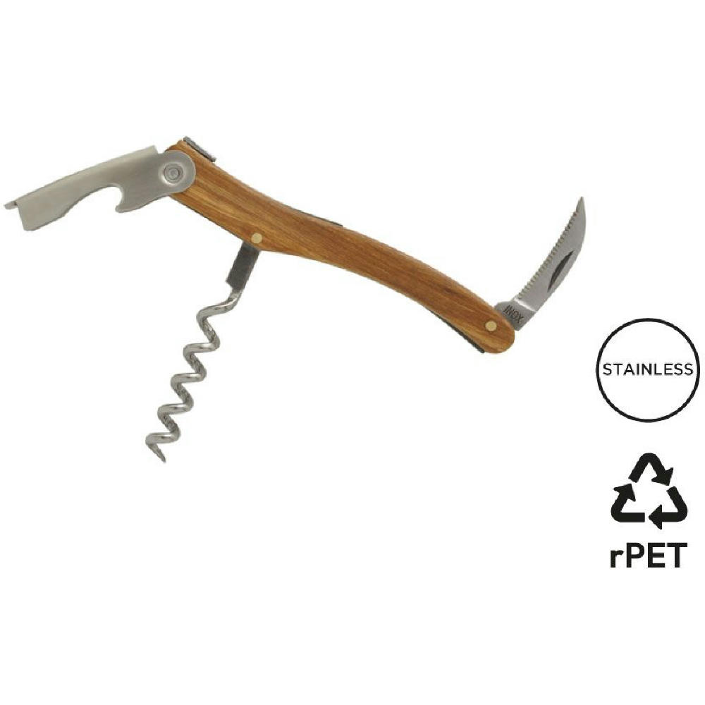 Kellnermesser 'Tradition', Zebranoholz