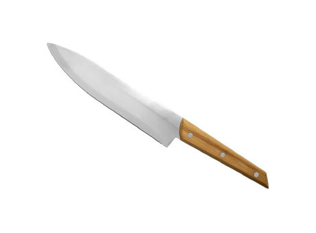 Schneidebrett aus Bambus mit Schleifer 'Takeita', Chef Messer 'Alta'