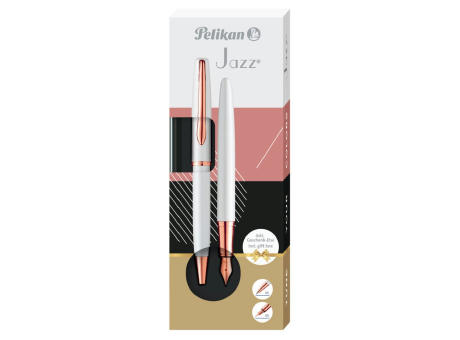 Pelikan Schreib-Set Jazz® Noble Elegance P36/K36 Pearl