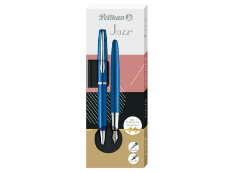 Pelikan Schreib-Set Jazz® Noble Elegance P36/K36 Saphire