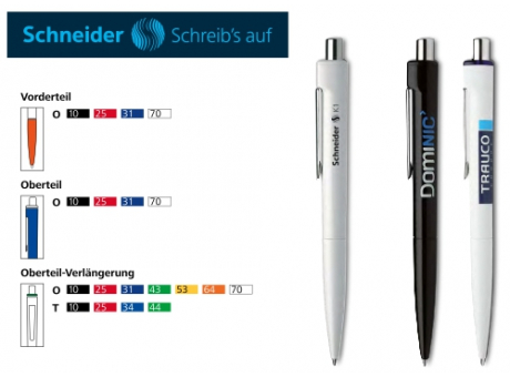 Schneider K1 Kugelschreiber, mit der Qualitätsmine