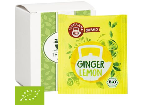 Bio Beuteltee Ginger Lemon, 10 Stück, Faltschachtel