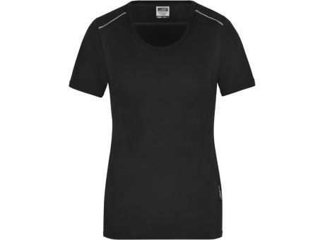 Ladies' Workwear T-Shirt - SOLID - - Strapazierfähiges und pflegeleichtes T-shirt mit Kontrastpaspel