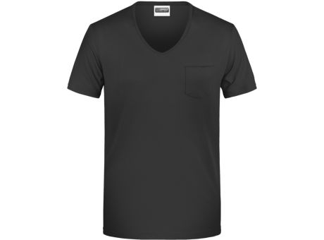 Men's-T Pocket - Herren T-Shirt mit modischer Brusttasche