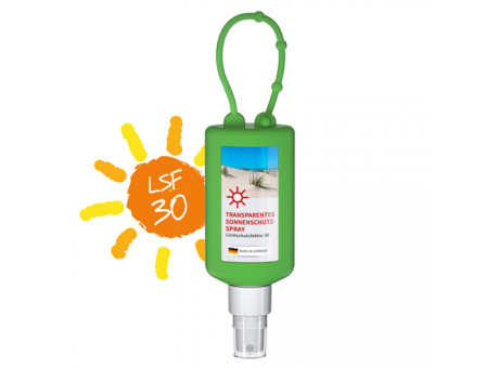 50 ml Bumper grün - Sonnenschutzspray transp. LSF 30 - Body Label