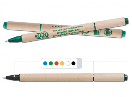 Kugelschreiber Green Planet Paper Pen