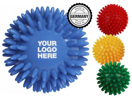 Igelball bzw. Massageball, 78 mm Durchmesser, made in Germany