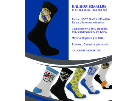 Calcetines Deportivo personalizables