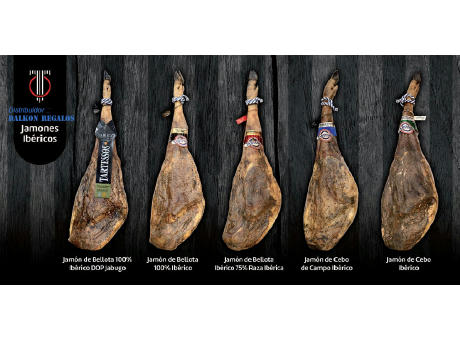 JAMONES Y EMBUTIDOS DE JABUGO - LA LISTA DE PRECIOS ES LA 3º FOTO, O PÍDANOSLA