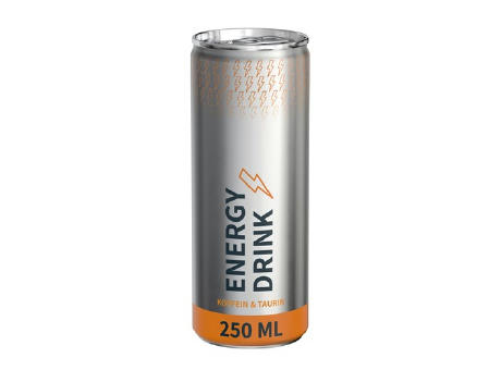 250 ml Energy Drink - Fullbody transparent (außerh. Deutschlands)