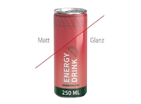 250 ml Energy Drink Wassermelone - Fullbody