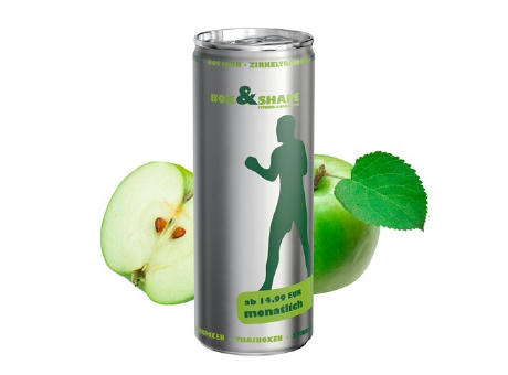 250 ml Apfelspritzer - Fullbody transparent