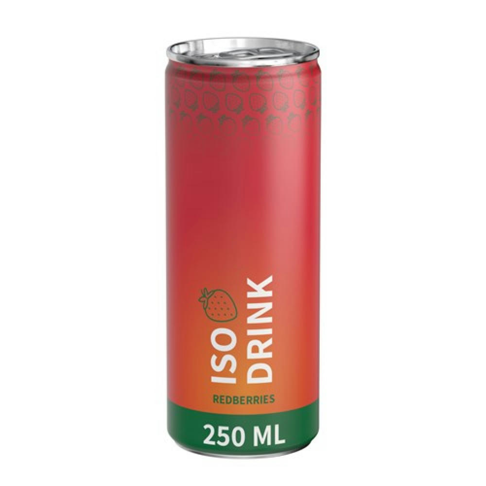 250 ml Iso Drink Redberries - Fullbody