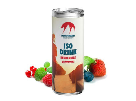 250 ml Iso Drink Redberries - Eco Label (außerh. Deutschlands)