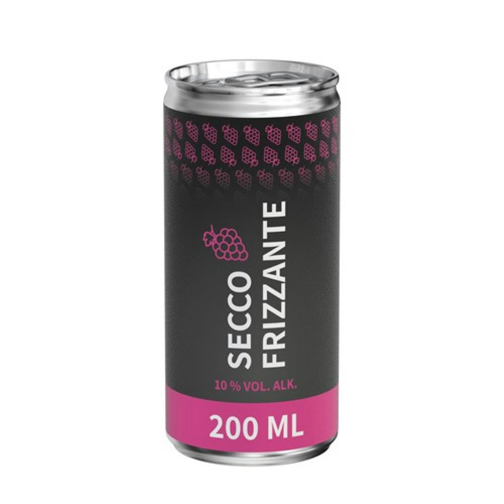 200 ml Secco frizzante (Dose) - Eco Label (außerh. Deutschlands)