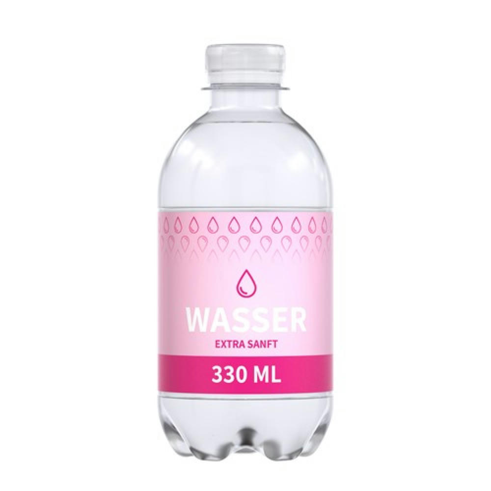 330 ml Wasser extra sanft - Eco Label (außerh. Deutschlands)