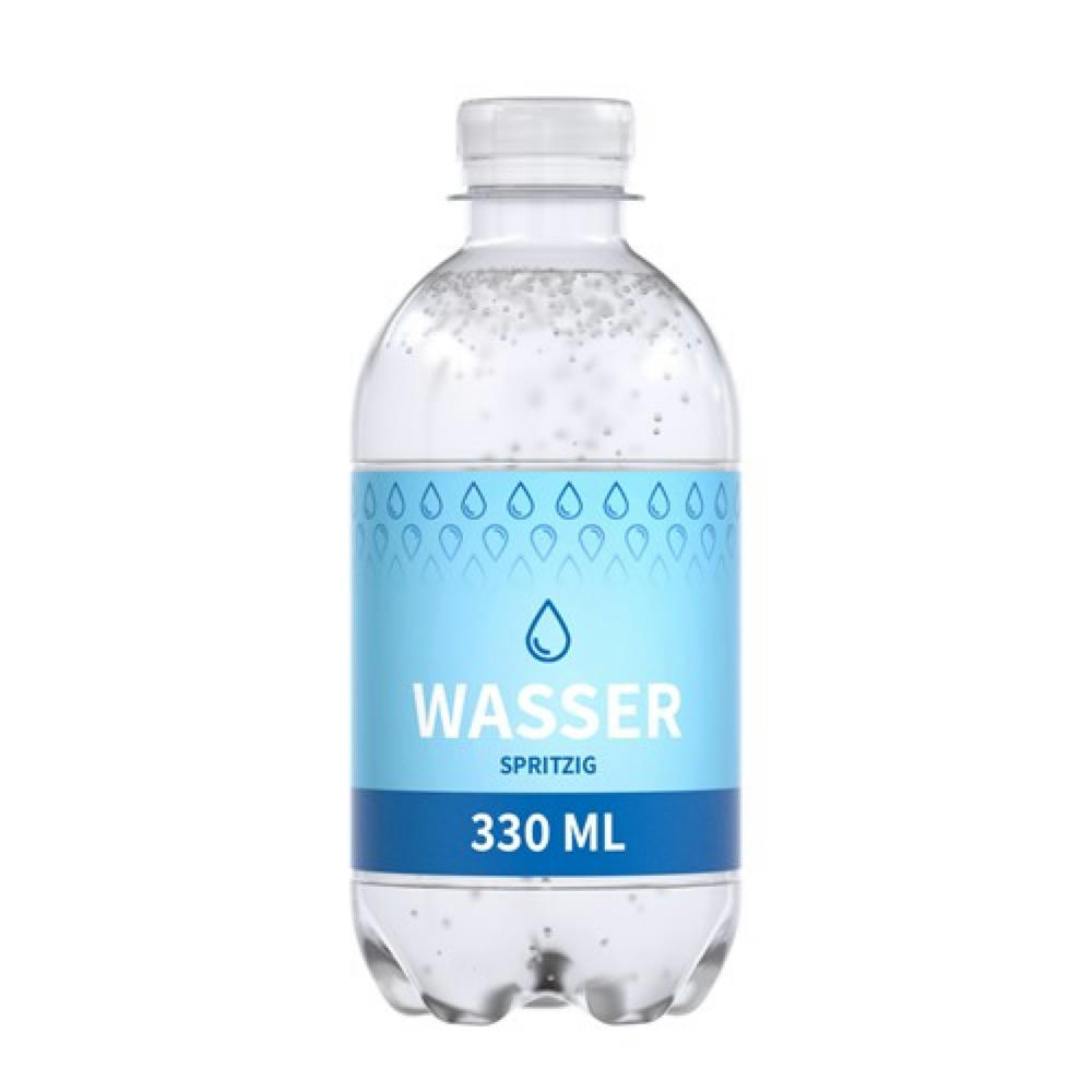 330 ml Wasser spritzig - Eco Label (außerh. Deutschlands)