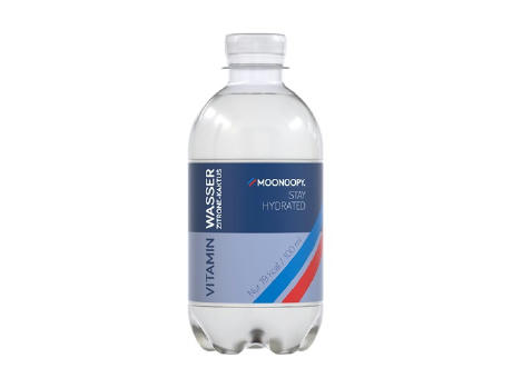 330 ml Vitaminwasser "Zitrone-Kaktus" - Eco Label