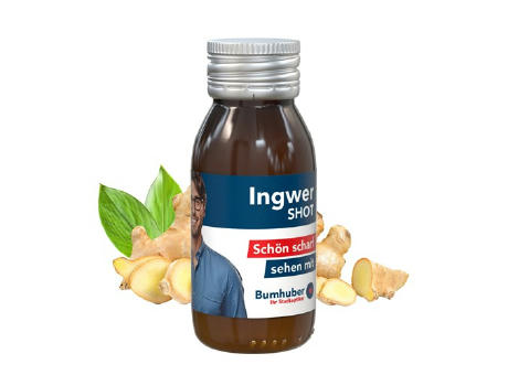 60 ml Ingwer-Shot