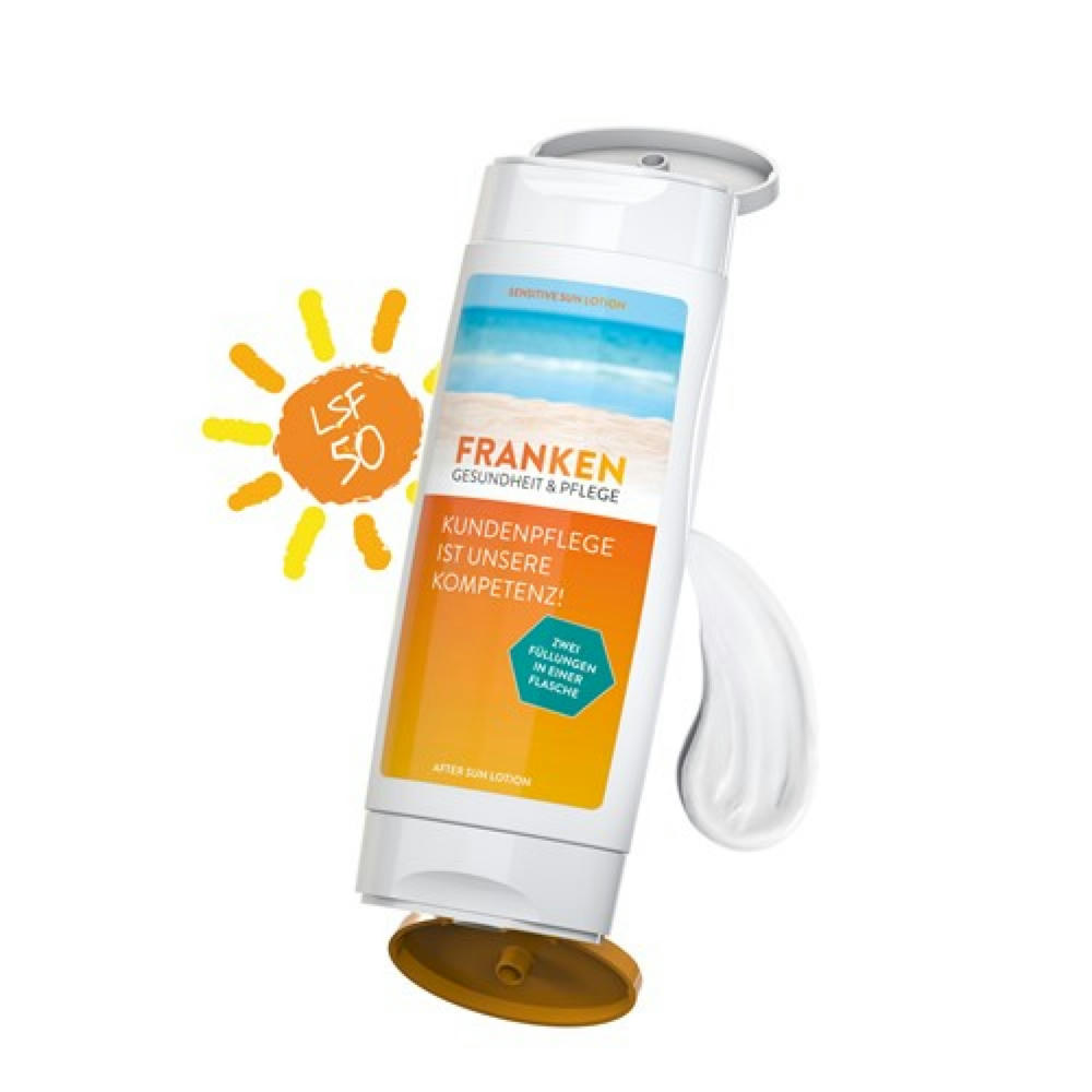 DuoPack Sonnenmilch LSF 50 (sensitiv) + After Sun Lotion (sensitiv) (2 x 50 ml)