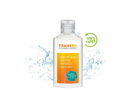 50 ml Flasche - Hände-Desinfektionsgel (DIN EN 1500) - Body Label