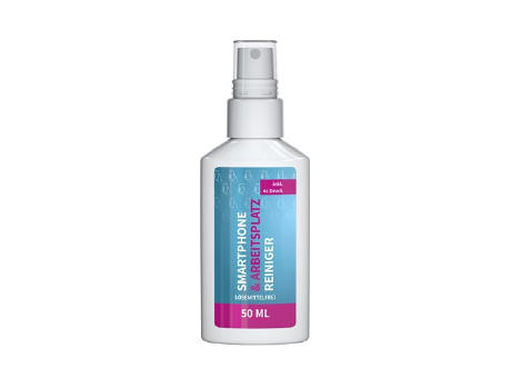 50 ml Spray - Smartphone & Arbeitsplatz-Reiniger - Body Label