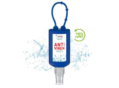 50 ml Bumper blau - Hände-Desinfektionsspray (DIN EN 1500) - Body Label