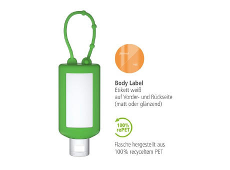 50 ml Bumper grün - Sonnenmilch LSF 30 - Body Label