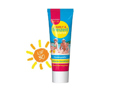 25 ml Tube - Sonnenmilch LSF 30 - FullbodyPrint