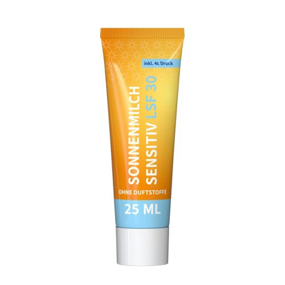 25 ml Tube - Sonnenmilch LSF 30 (sensitiv) - FullbodyPrint