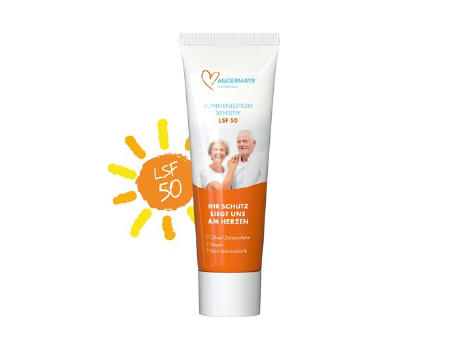 25 ml Tube - Sonnenmilch LSF 50 (sensitiv) - FullbodyPrint