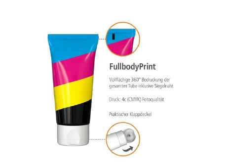 50 ml Tube - Sonnenmilch LSF 30 (sensitiv) - FullbodyPrint