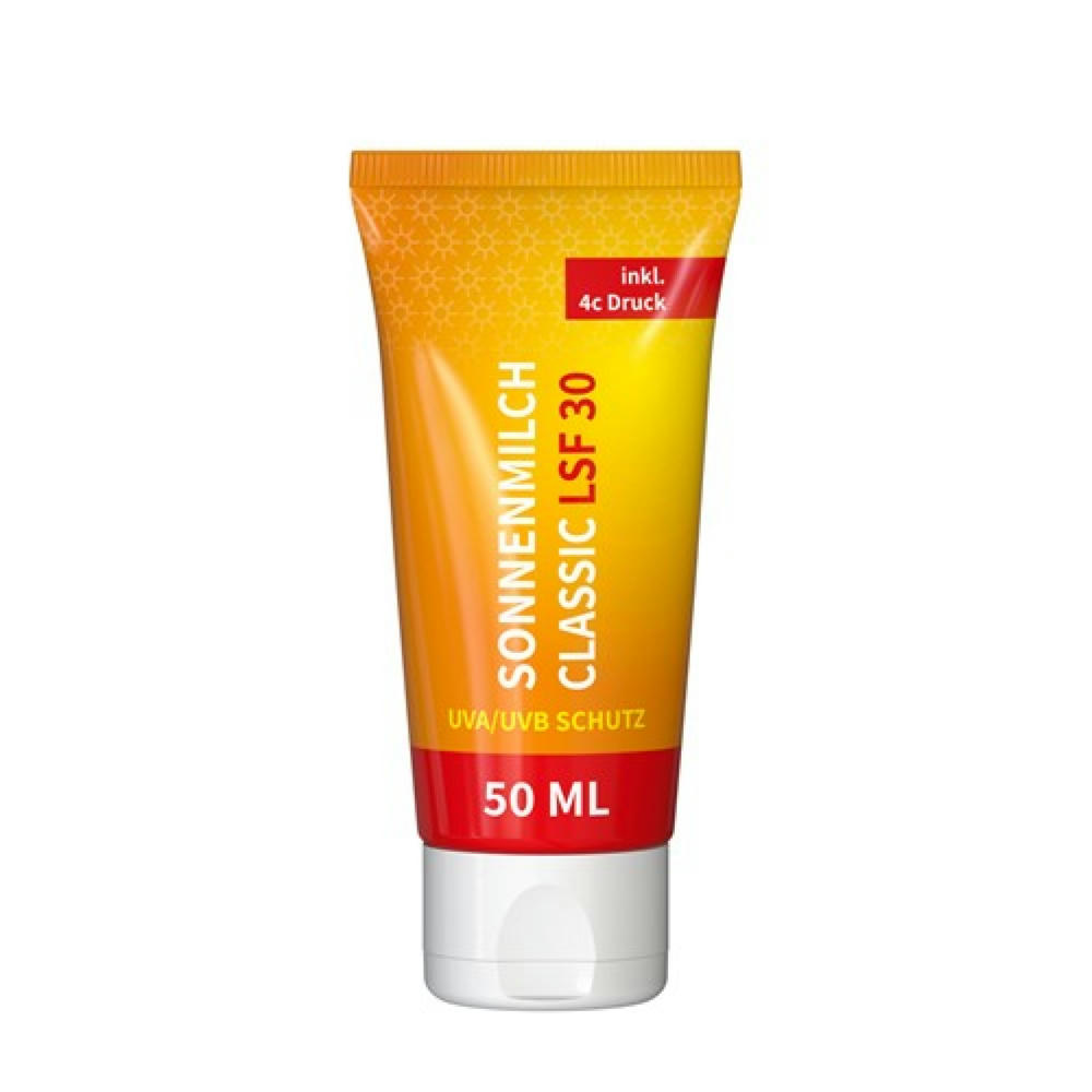 50 ml Tube - Sonnenmilch LSF 30 - FullbodyPrint