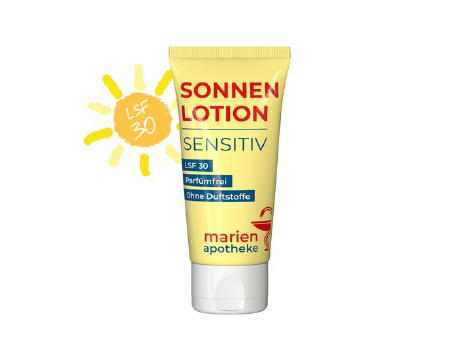 50 ml Tube - Sonnenmilch LSF 30 (sensitiv) - FullbodyPrint