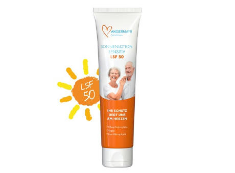 100 ml Tube - Sonnenmilch LSF 50 (sensitiv) - FullbodyPrint